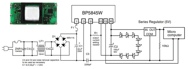 BP5845W from ROHM BP5845W von ROHM (anklicken, um volle Größe zu sehen)